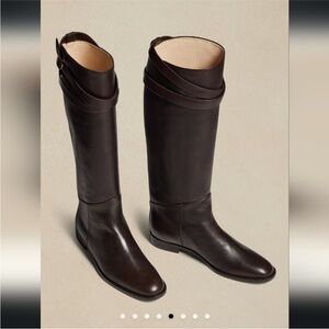 Banana Republic Cheval Leather Riding Boot NWOT / NWOB